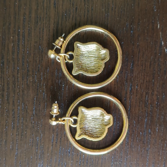 NEW Vanessa Mooney Tiger earrings - Picture 2 of 2